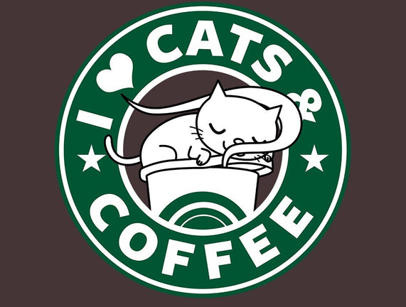 I Love Cats and Coffee