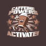 Caffeine Powers, Activate!-mens premium tee-Obvian