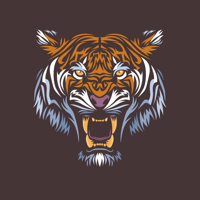 Tribal Face Tiger-mens premium tee-albertocubatas