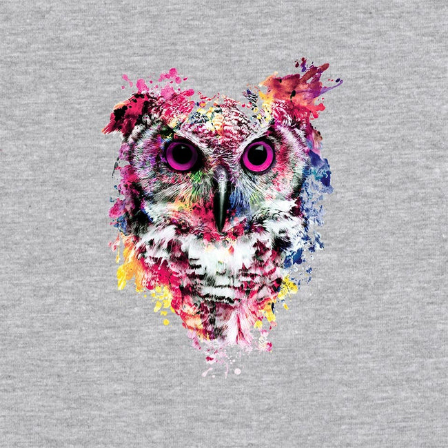 Watercolor Owl-unisex basic tank-RizaPeker