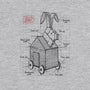Trojan Rabbit Project-unisex zip-up sweatshirt-ducfrench