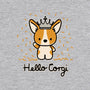 Hello Corgi-unisex zip-up sweatshirt-CorinnaSchlachter