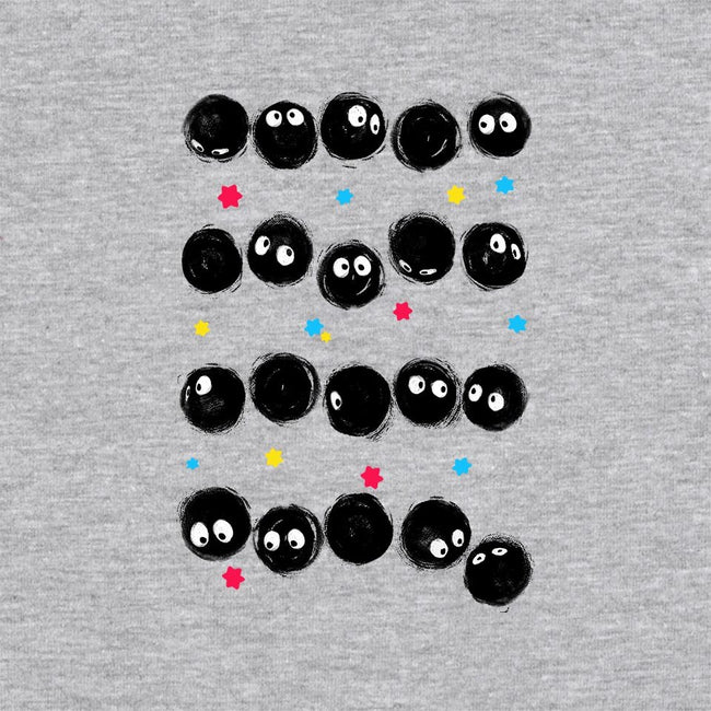 Susuwatari Stripes-unisex zip-up sweatshirt-BlancaVidal