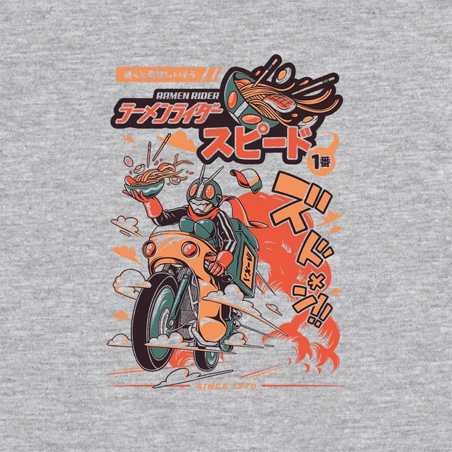 Ramen Rider-unisex zip-up sweatshirt-ilustrata