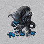 Alien Eats Alien-unisex pullover sweatshirt-Letter_Q