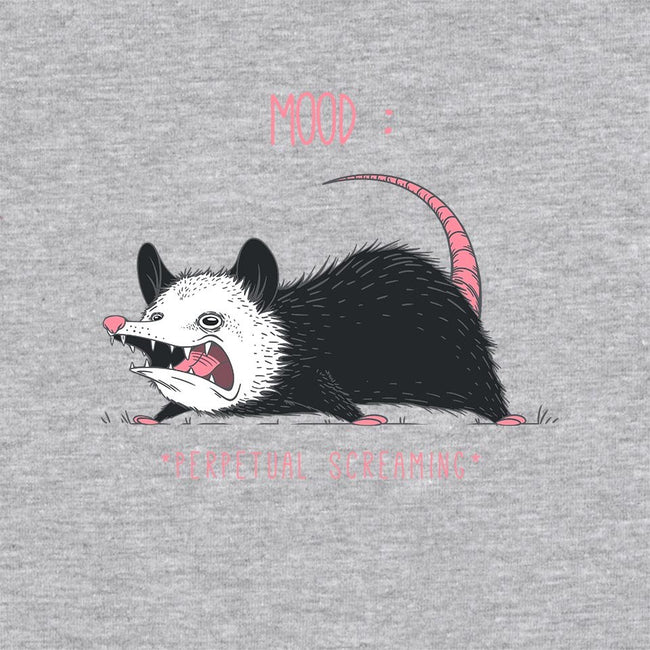 Mood Possum-unisex zip-up sweatshirt-ChocolateRaisinFury
