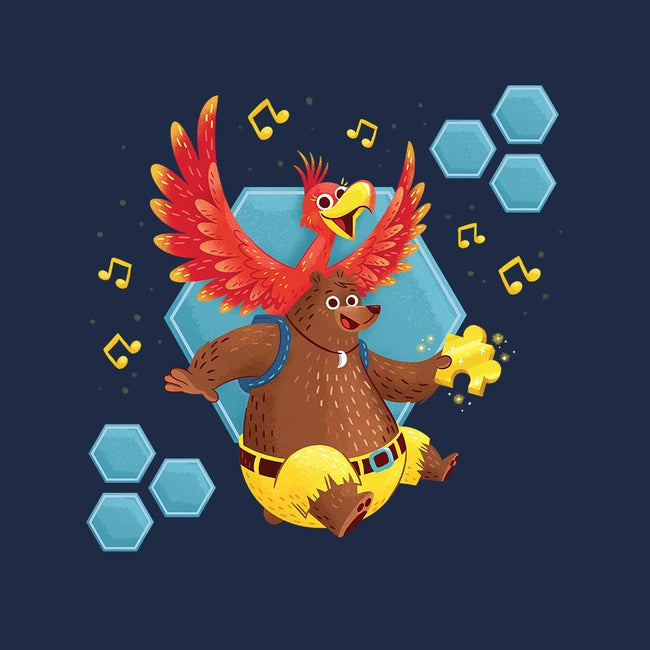 Bird and Bear 64-unisex basic tank-Miranda Dressler