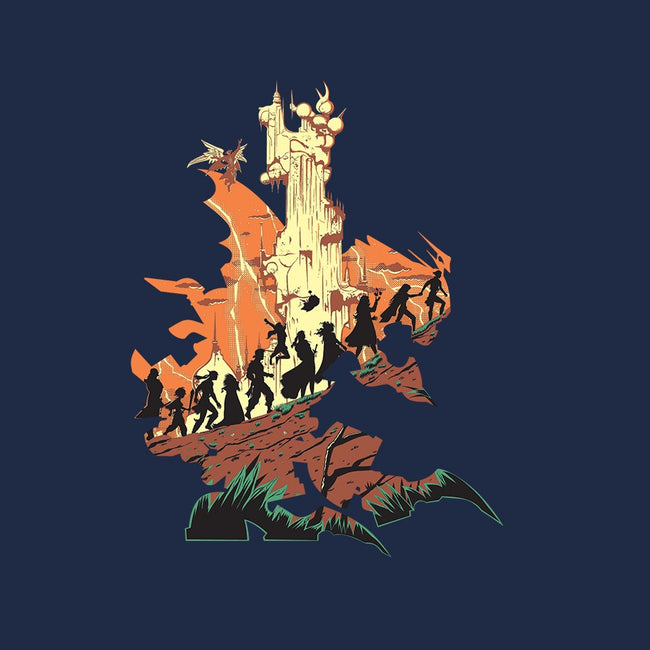 Unfinished Ruin-mens premium tee-Adams Pinto