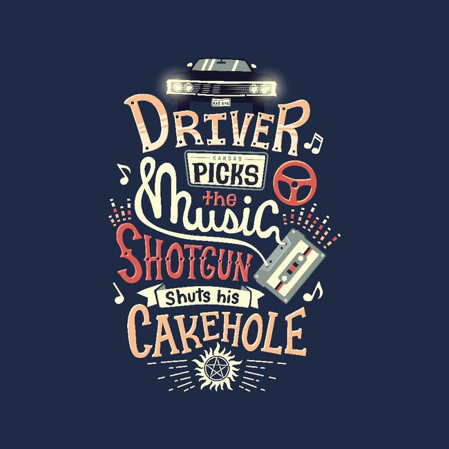 Driver Picks the Music-mens basic tee-risarodil