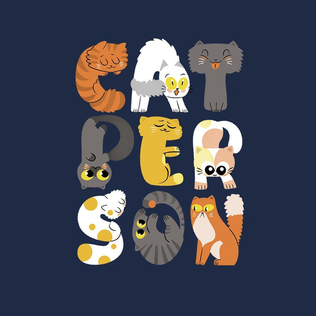 Cat Person-womens fitted tee-queenmob