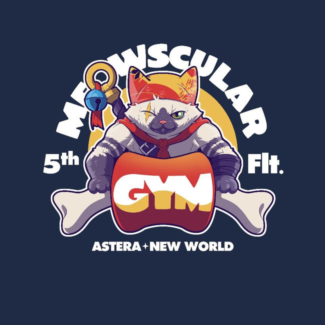 Meowscular Gym-mens premium tee-KindaCreative