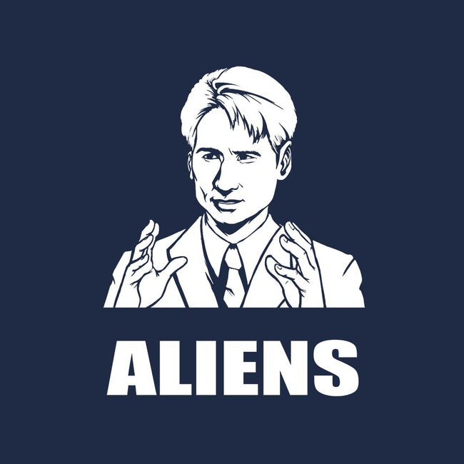 Aliens-mens basic tee-BrushRabbit