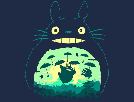Totoro and His Umbrella