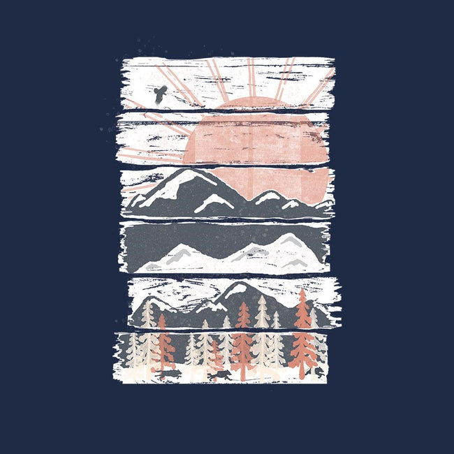 Winter Pursuits-womens fitted tee-ndtank