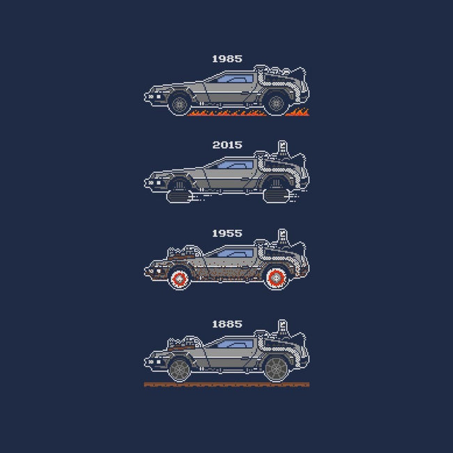 Transport Through Time-womens basic tee-mauru