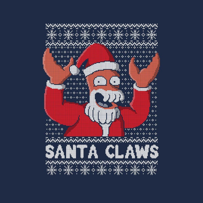 Santa Claws-unisex zip-up sweatshirt-NemiMakeit