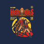 Heroes Comic-unisex zip-up sweatshirt-harebrained