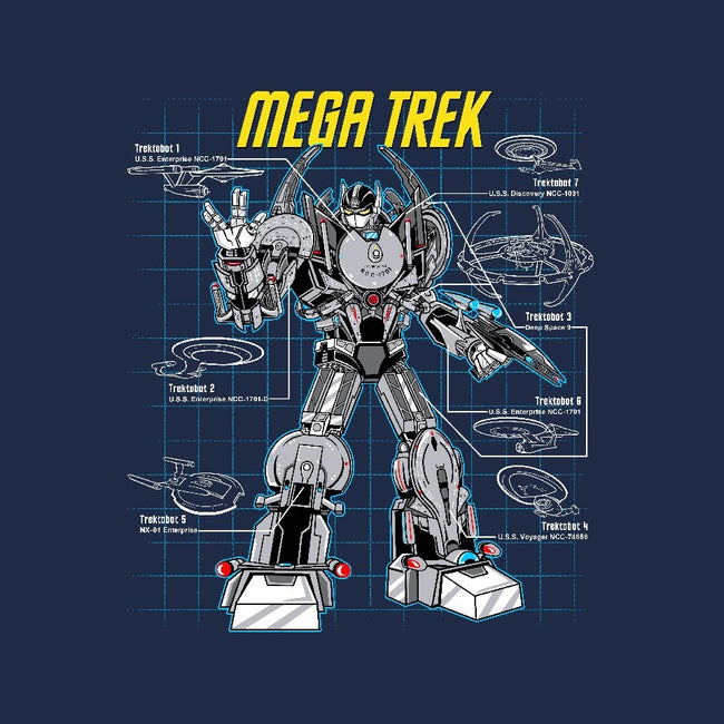 Mega Trek-mens basic tee-Robreepart