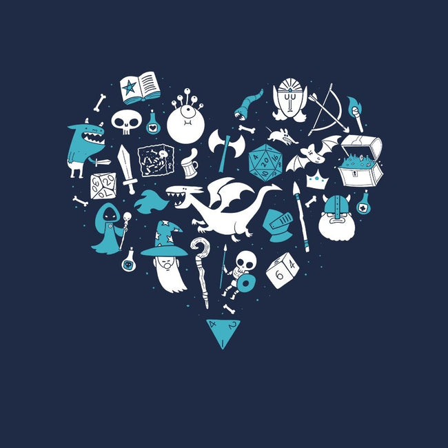 I Love Questing-youth basic tee-queenmob