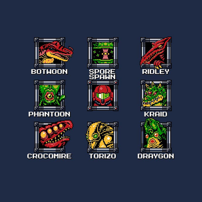 Megatroid-youth basic tee-PixelEyeBat