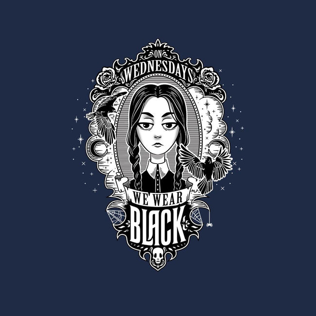 On Wednesdays We Wear Black-youth basic tee-Kat_Haynes