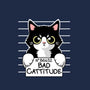 Bad Cattitude-mens basic tee-NemiMakeit