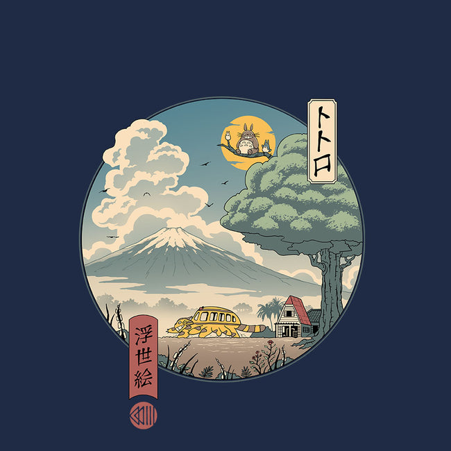 Neighbor's Ukiyo-E-unisex basic tank-vp021