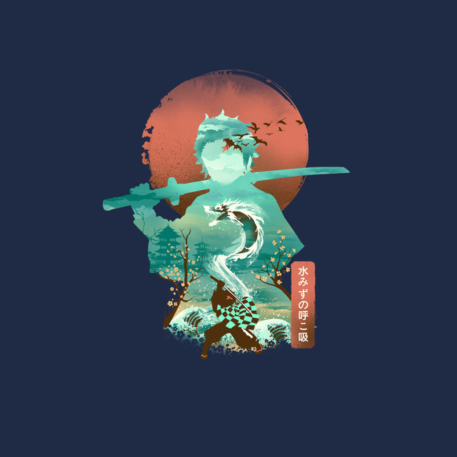 Breath of Water-mens basic tee-dandingeroz