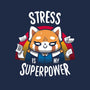 Stress is my superpower-mens basic tee-typhoonic