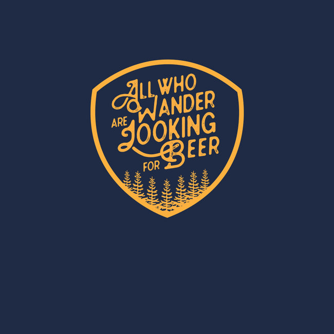 All Who Wander are Looking for Beer-womens fitted tee-beerisok
