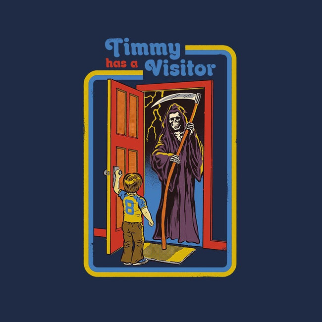 Timmy Has A Visitor-womens basic tee-Steven Rhodes