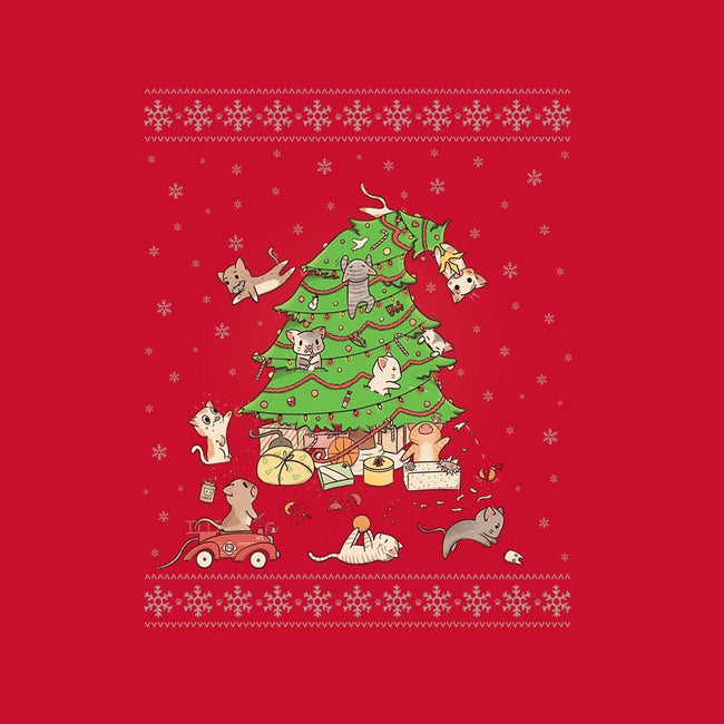 Purrrfect Christmas-mens premium tee-LiRoVi
