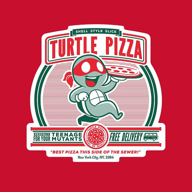 Turtle Pizza-womens basic tee-owlhaus