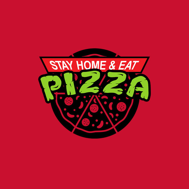 Stay Home and Eat Pizza-mens premium tee-Boggs Nicolas
