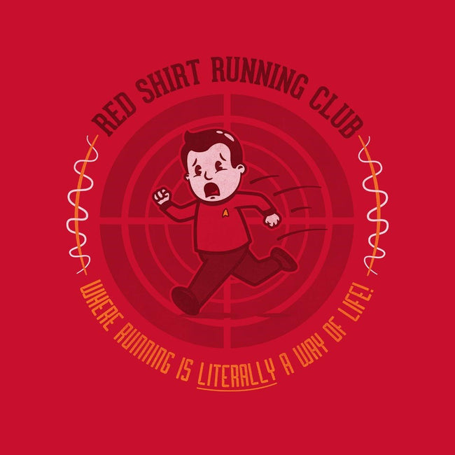 Red Shirt Running Club-mens basic tee-Beware_1984