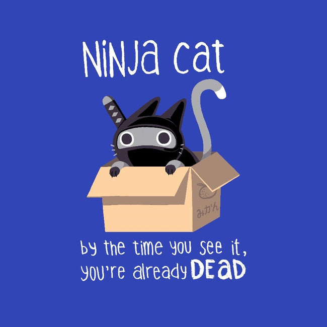 Ninja Cat-youth basic tee-BlancaVidal
