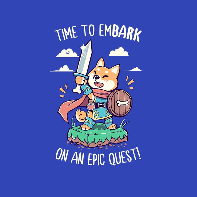 Time to EmBARK on an Epic Quest!-mens basic tee-TechraNova