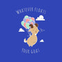 Whatever Floats Your Goat-youth basic tee-ChocolateRaisinFury