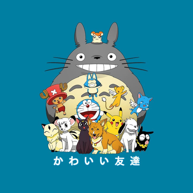 Kawaii Friends-unisex basic tank-batang 9tees