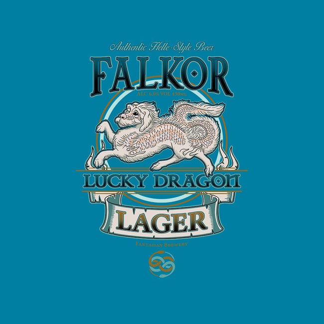 Lucky Dragon Lager-youth basic tee-etcherSketch