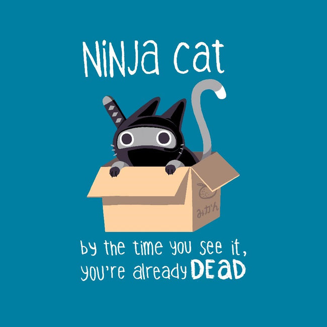 Ninja Cat-mens long sleeved tee-BlancaVidal