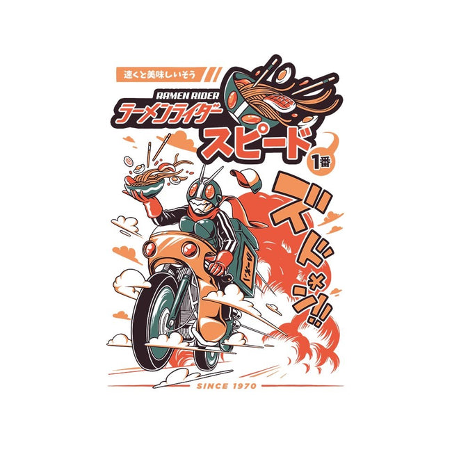 Ramen Rider-unisex zip-up sweatshirt-ilustrata