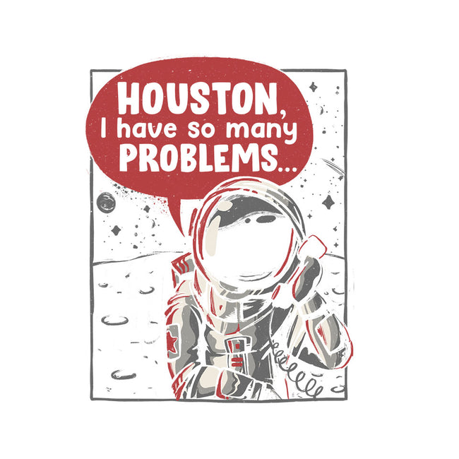 Houston, I Have So Many Problems-mens long sleeved tee-eduely