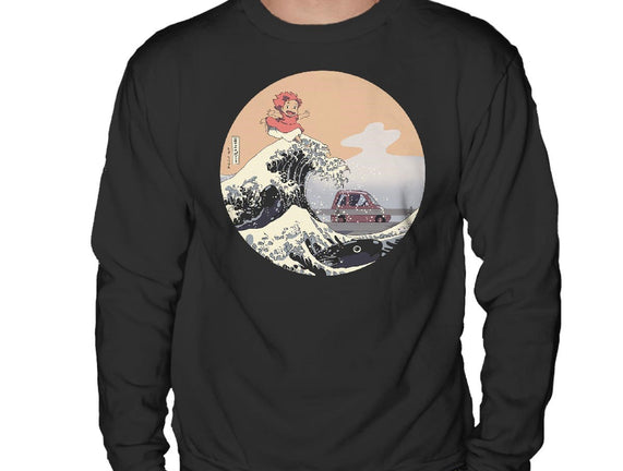 On the Cliff by the Sea