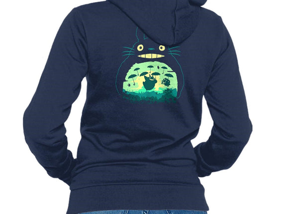 Totoro and His Umbrella