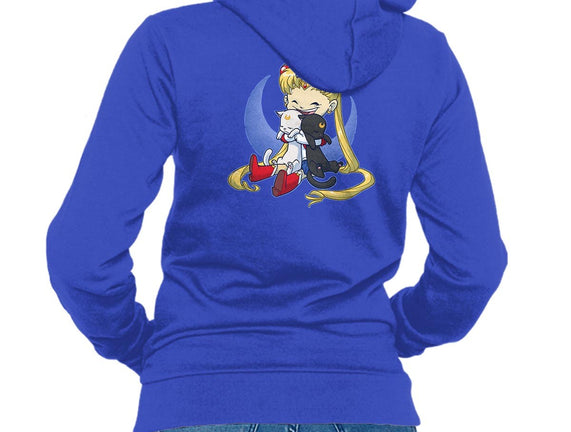 Crazy Moon Cat Lady