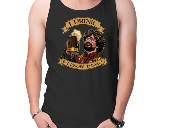 He Drinks