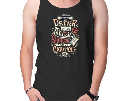 Driver Picks the Music