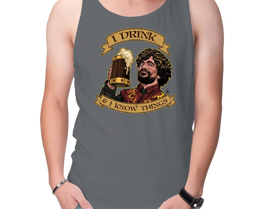 He Drinks