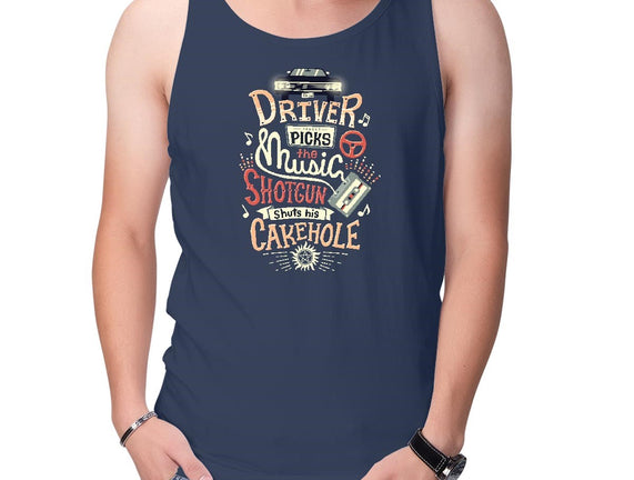 Driver Picks the Music